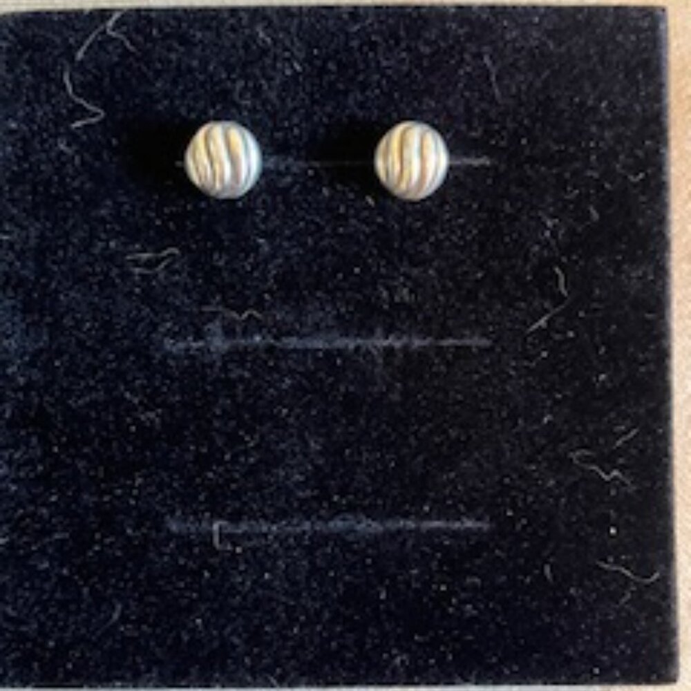 David Yurman Sculpted Cable Stud Earrings
